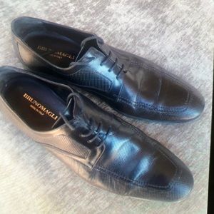 Bruno Magli mens us size 12 leather upper textured
